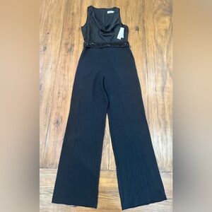Eliza J Black Wide Leg Jumpsuit